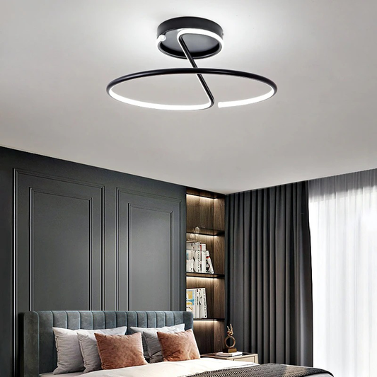 Modern Minimalist LED Ceiling Lamp – Round Light
