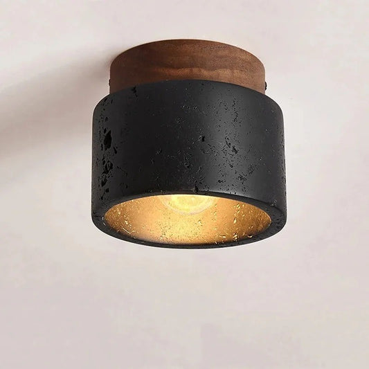 Decorative LED Balcony Ceiling Stone Lamp