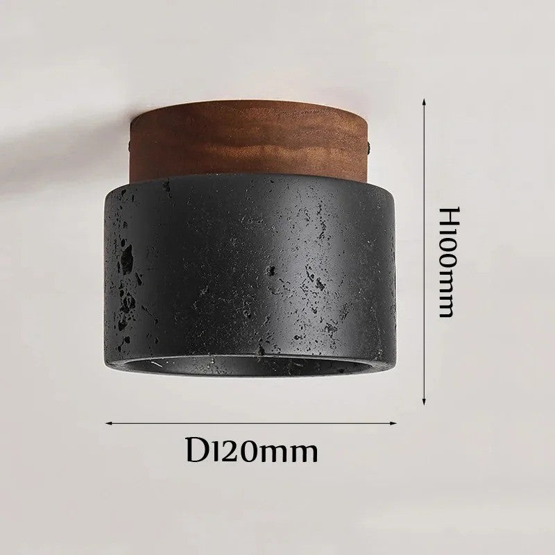 Decorative LED Balcony Ceiling Stone Lamp